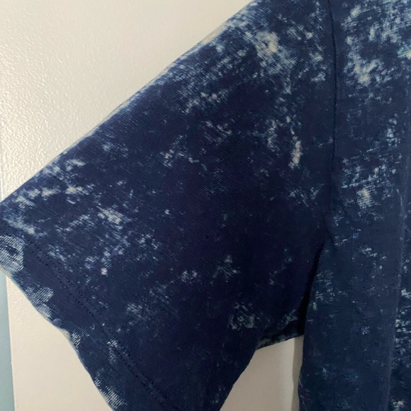 Cotton Citizen dark blue denim tee shirt - Picture 2 of 8